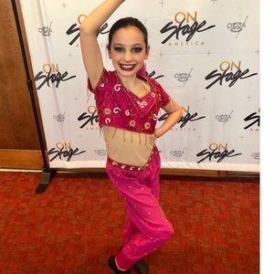 Girls Dance Costume Jazz Competition